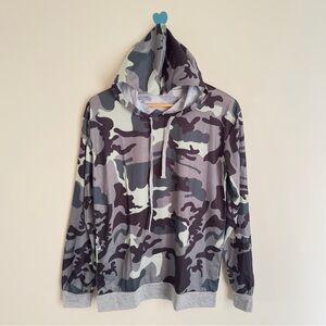 👉 Unisex Adult Camouflage Casual Lightweight Hoodie Long Sleeve Jacket Size S